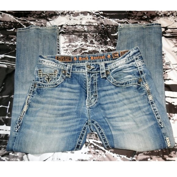 Rock Revival Other - Rock Revival Destin Straight Size 34 Jeans